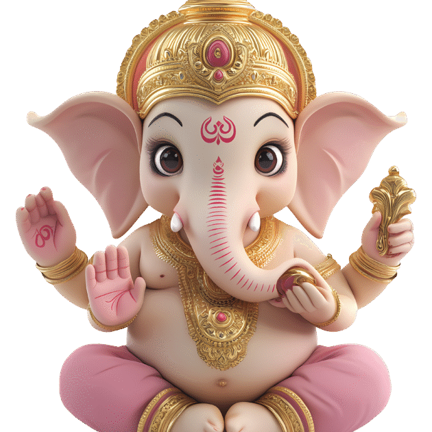 Golden and Pink Idol